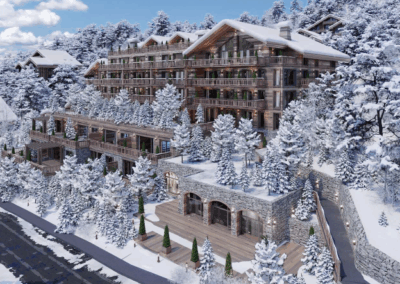 LE LAC BLEU à Méribel Les Allues (73)