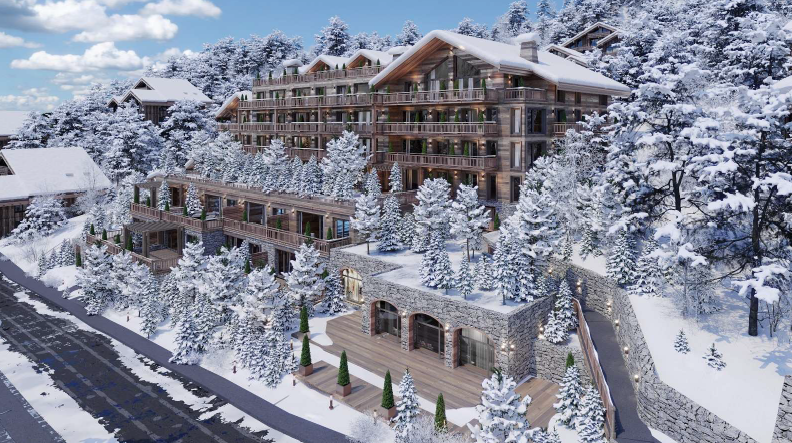 LE LAC BLEU à Méribel Les Allues (73)